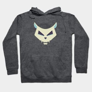 Pastel Evil Cat Skull Hoodie